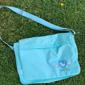 Vintage Hello Kitty Sanrio blue angel 2001 bag